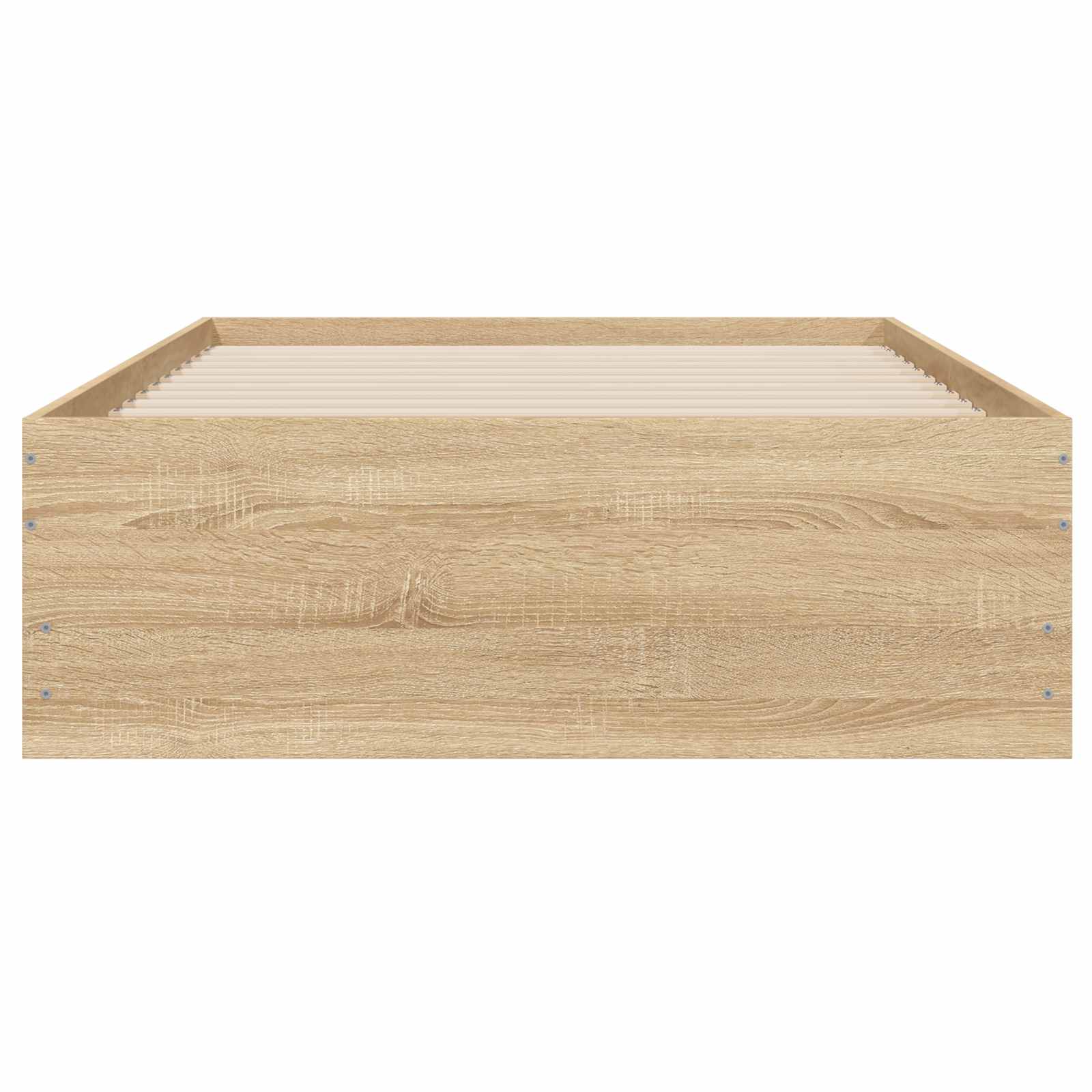 Bedframe met opslag Sonoma Eiken 80 x 200 cm Bewerkt hout