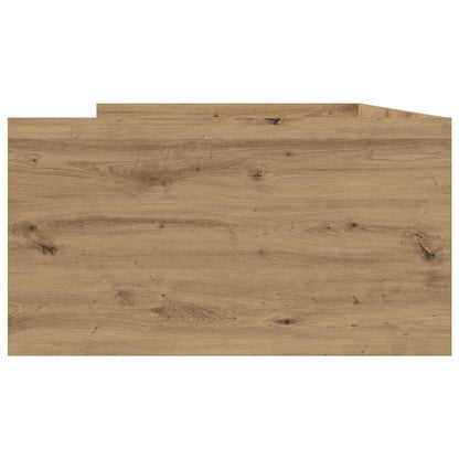 Bedframe met lade Artisanaal eiken Massief grenenhout