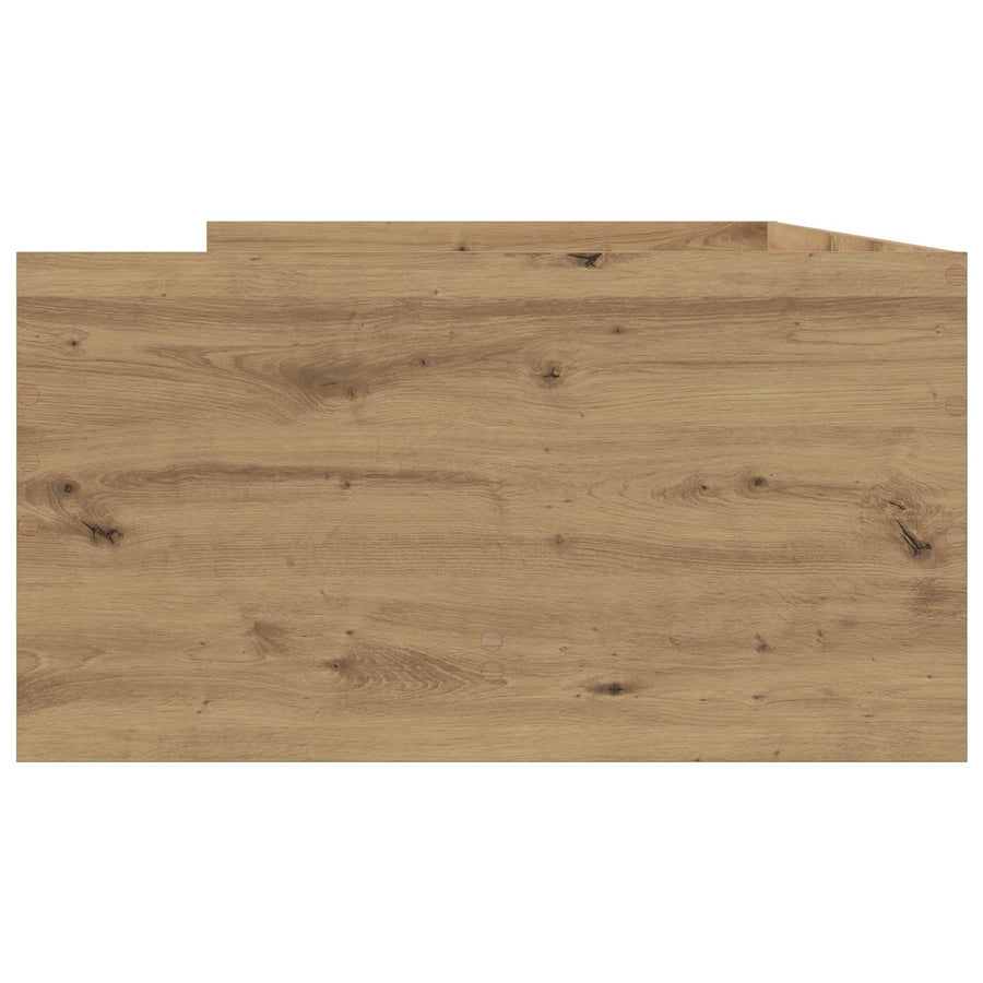 Bedframe met lade Artisanaal eiken Massief grenenhout