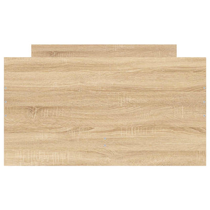 Bedframe Sonoma Eiken Bewerkt hout
