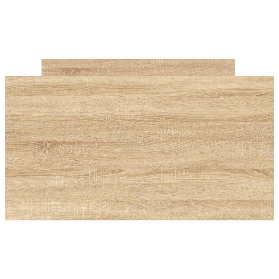 Bedframe Sonoma Eiken Bewerkt hout