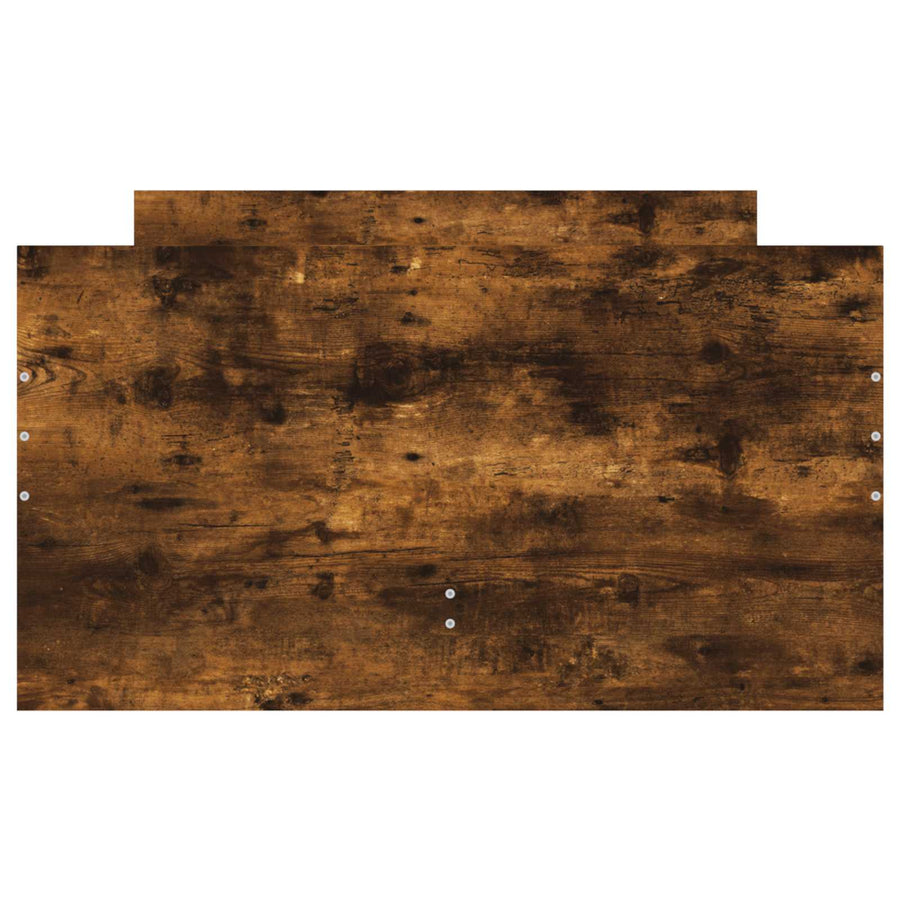 Bedframe Gerookt eiken Bewerkt hout