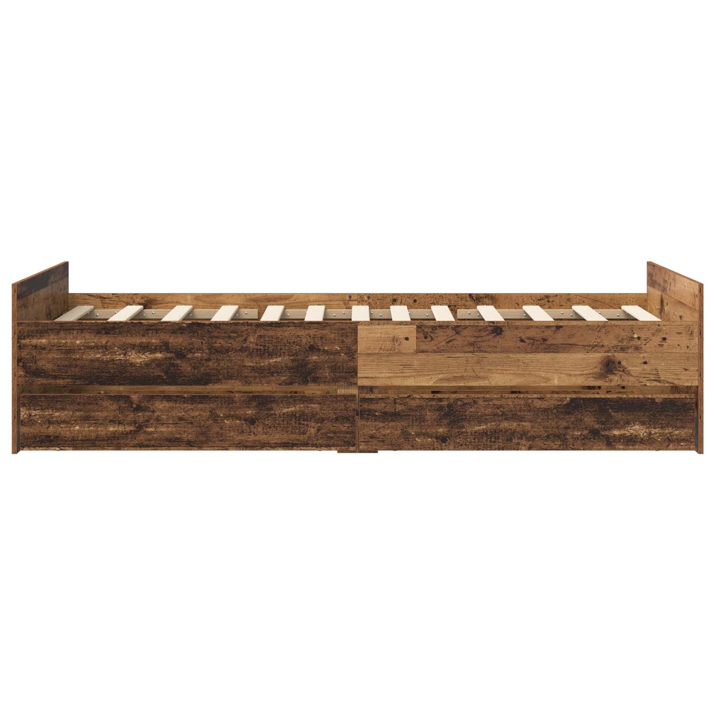 Bedframe Oud hout Bewerkt hout