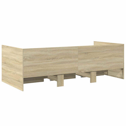 Dagbed met lade met hoofdeinde Sonoma Eiken Bewerkt hout