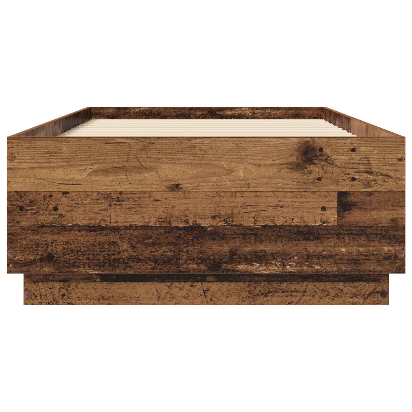 Bedframe Oud hout 80 x 200 cm Bewerkt hout