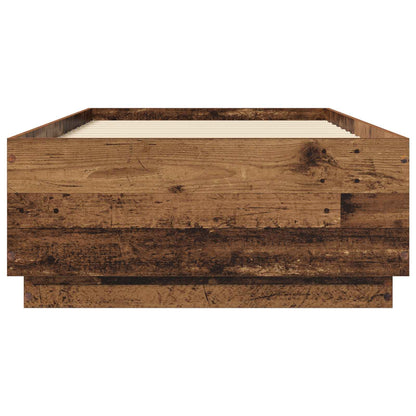 Bedframe Oud hout 80 x 200 cm Bewerkt hout