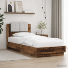 Bedframe met Hoofdeinde Oud hout Bewerkt hout