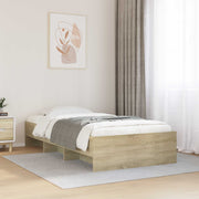 Bedframe 80x200 cm Sonoma eiken