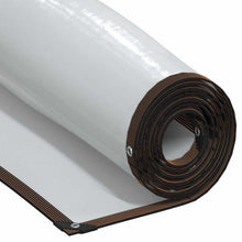 Zeil met Oogjes Doorzichtig 2 x 12 m Polyetheen