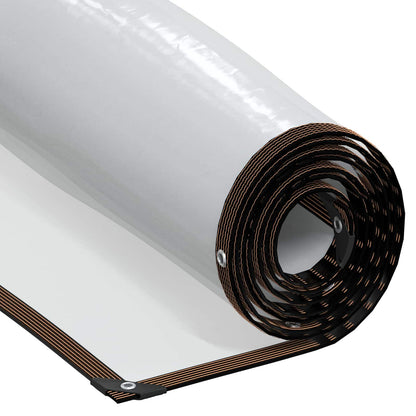 Zeil met Oogjes Doorzichtig 4 x 12 m Polyetheen