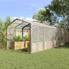 Zeil 8 x 8 m polyetheen doorzichtig