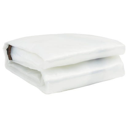 Zeil met Oogjes Doorzichtig 10 x 12 m Polyetheen