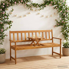 Tuinbank 158 cm massief acaciahout naturel