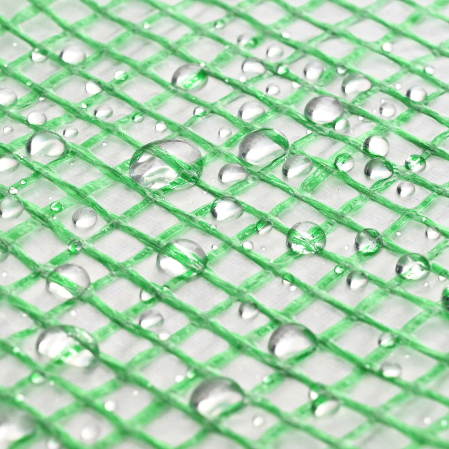 Zeil met Oogjes 2 st Groen 3 x 5 m 260 gsm PE