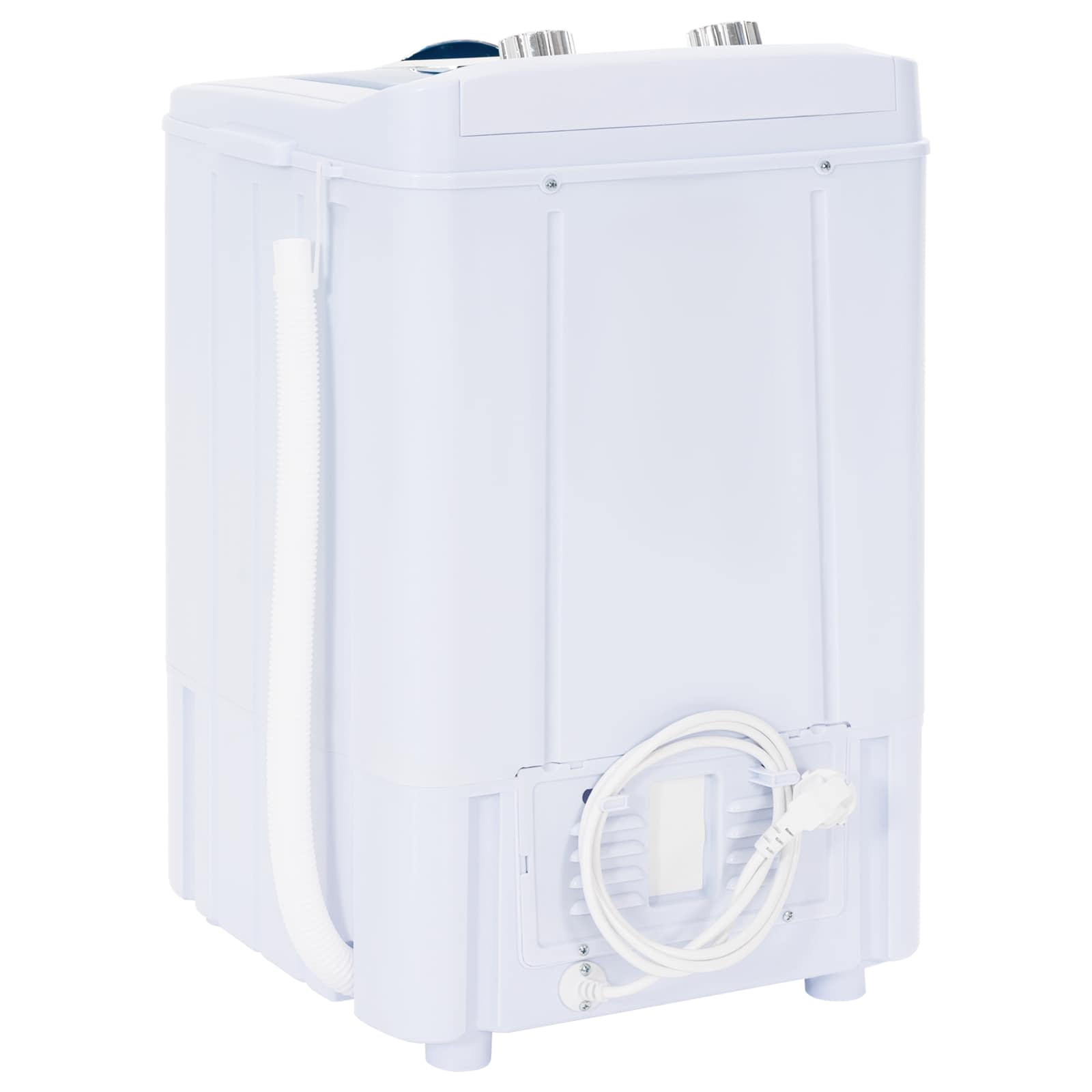 Mini Wasmachine met Enkele Wasbak 4,6 kg Blauw en Wit