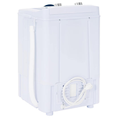 Mini Wasmachine met Enkele Wasbak 4,6 kg Blauw en Wit