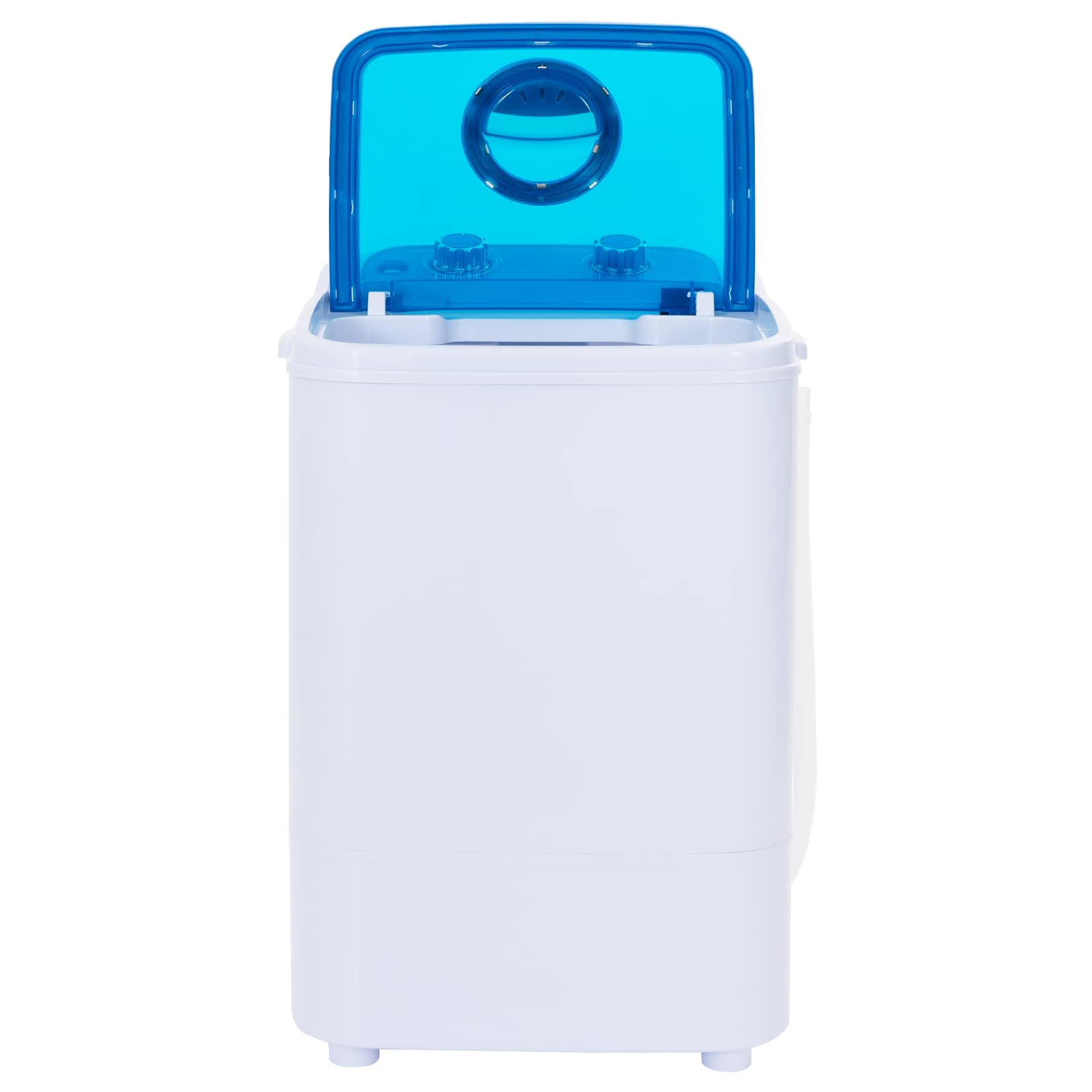 Mini Wasmachine met Enkele Wasbak 4,6 kg Blauw en Wit