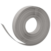 Tuinkanten 25 m 10 cm PE Grijs
