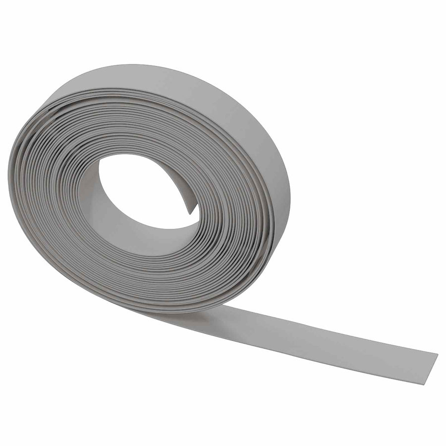 Tuinkanten 25 m 10 cm PE Grijs