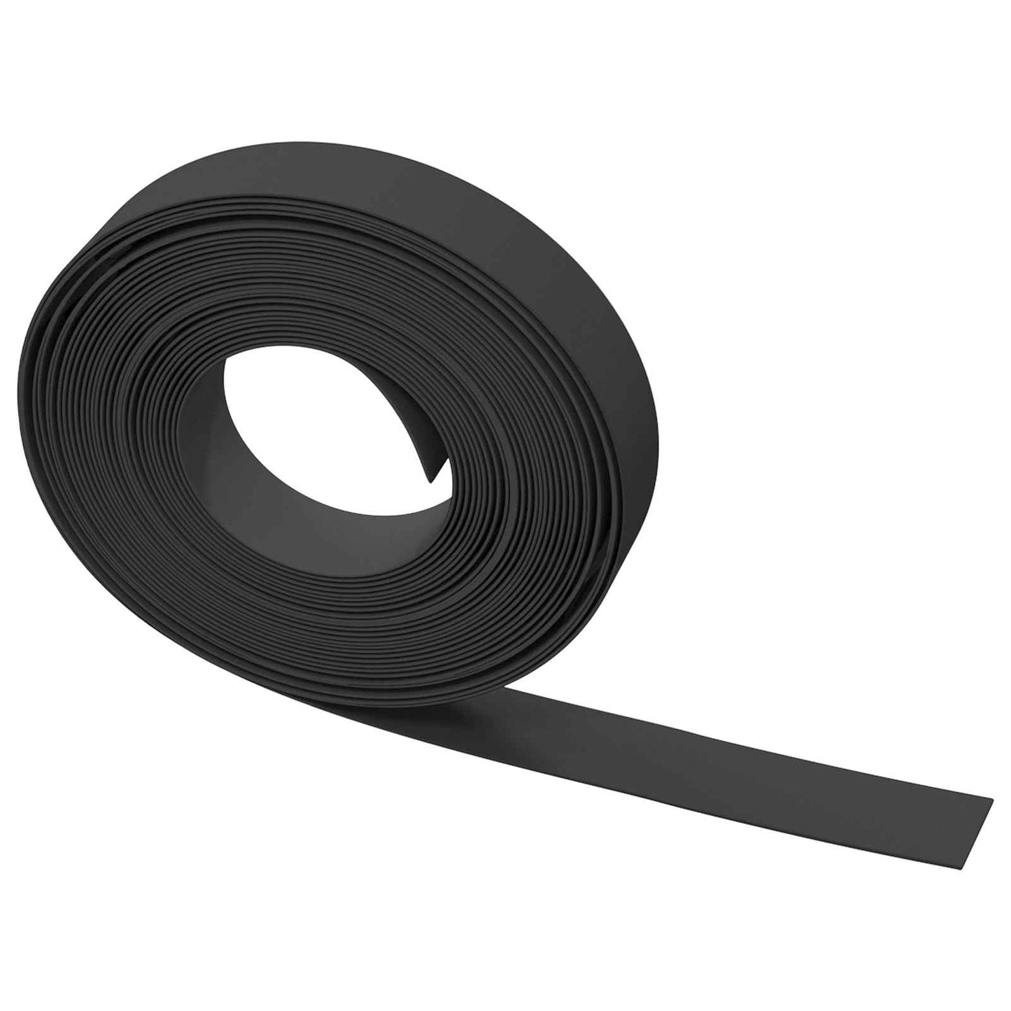 Tuinkanten 25 m 10 cm PE Zwart