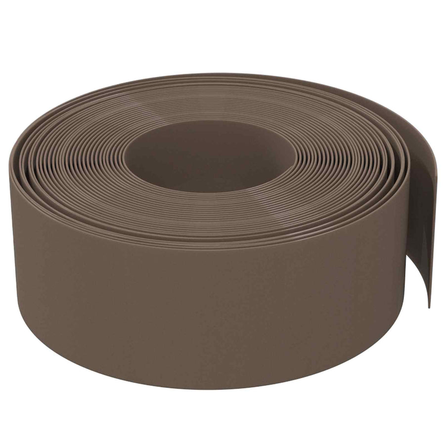 Tuinkanten 25 m 20 cm PE Bruin