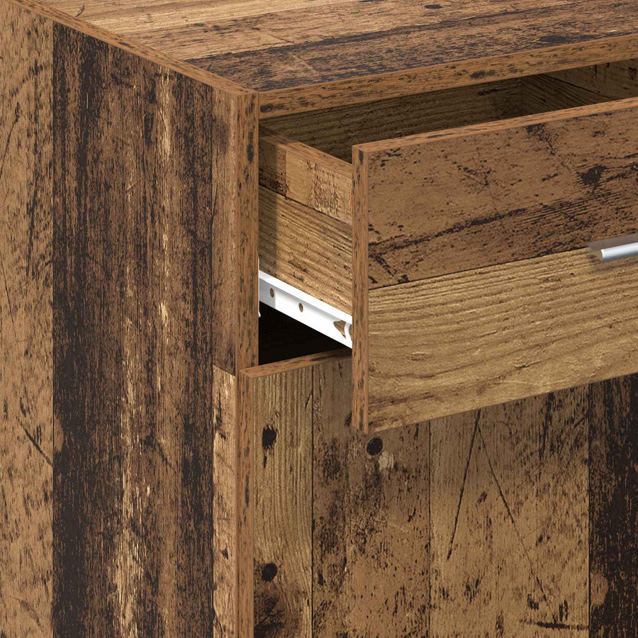 Opbergkast Oud Hout 40 x 42,5 x 93 cm Bewerkt hout