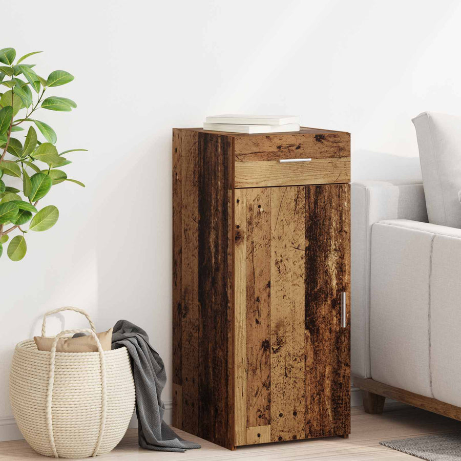 Opbergkast Oud Hout 40 x 42,5 x 93 cm Bewerkt hout