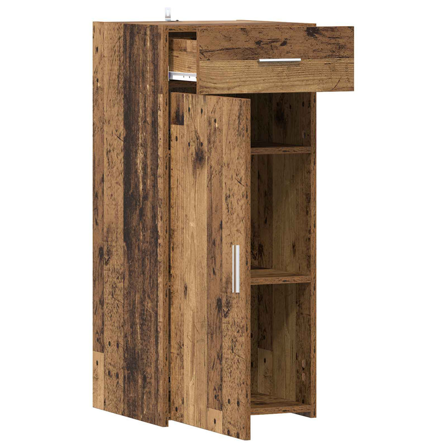 Opbergkast Oud Hout 40 x 42,5 x 93 cm Bewerkt hout