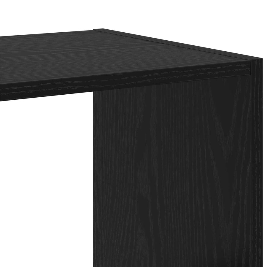 Boekenkast Zwart eiken 102 x 32 x 102 cm