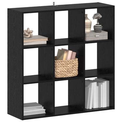 Boekenkast Zwart eiken 102 x 32 x 102 cm