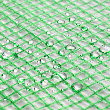 Zeil met Oogjes Groen 8 x 12 m 140 gsm PE