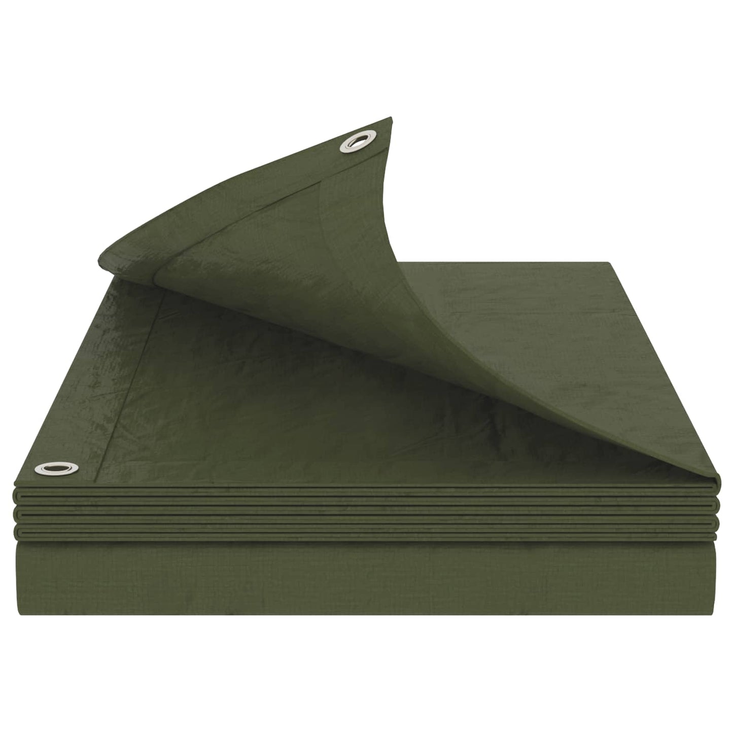 Zeil met Oogjes Groen 4 x 6 m 90 gsm PE