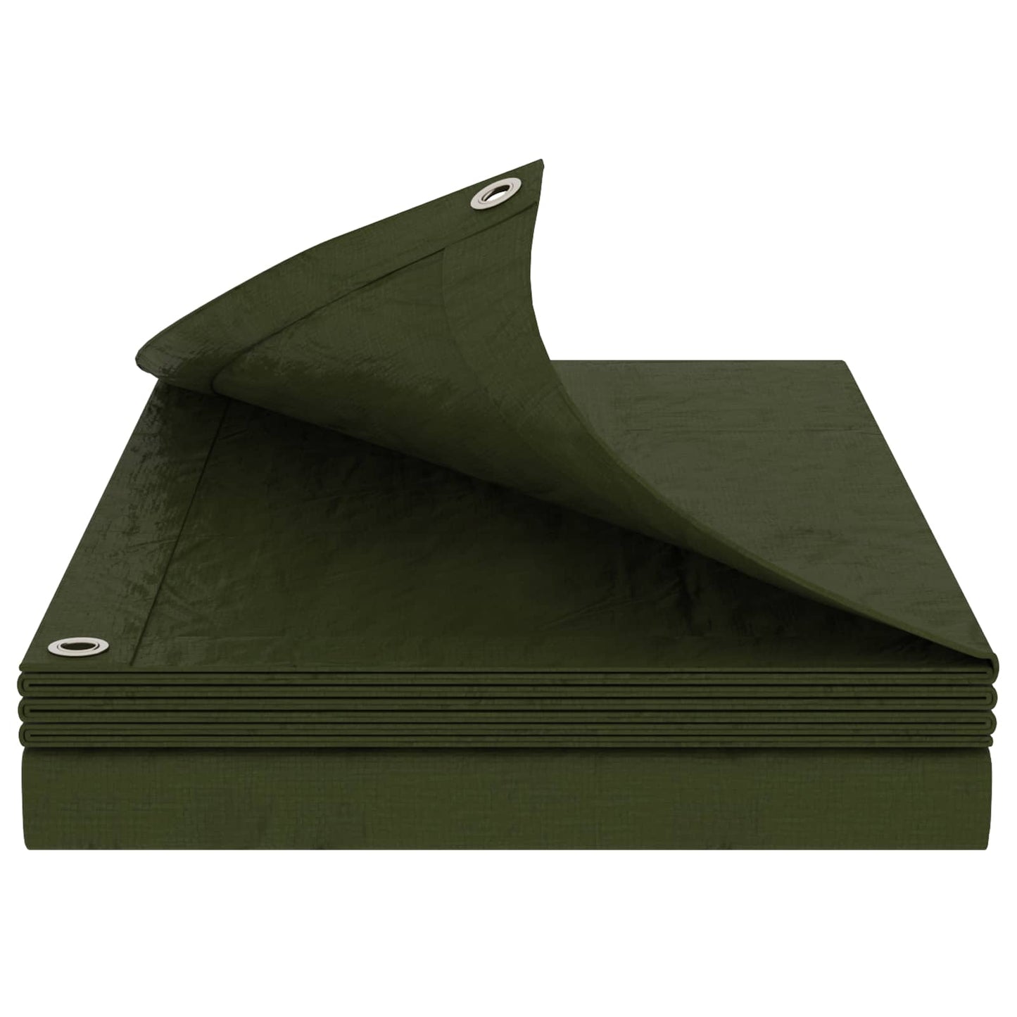 Zeil met Oogjes Groen 8 x 10 m 180 gsm PE