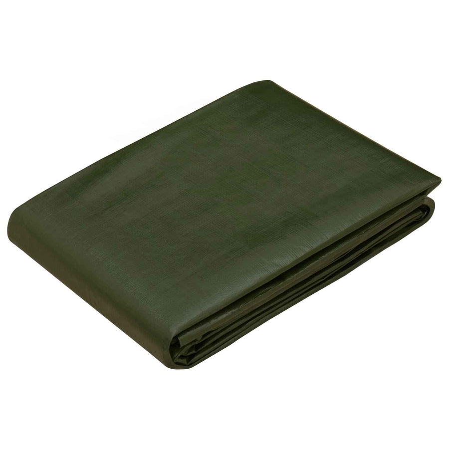 Zeil met Oogjes Groen 4 x 5 m 260 gsm PE