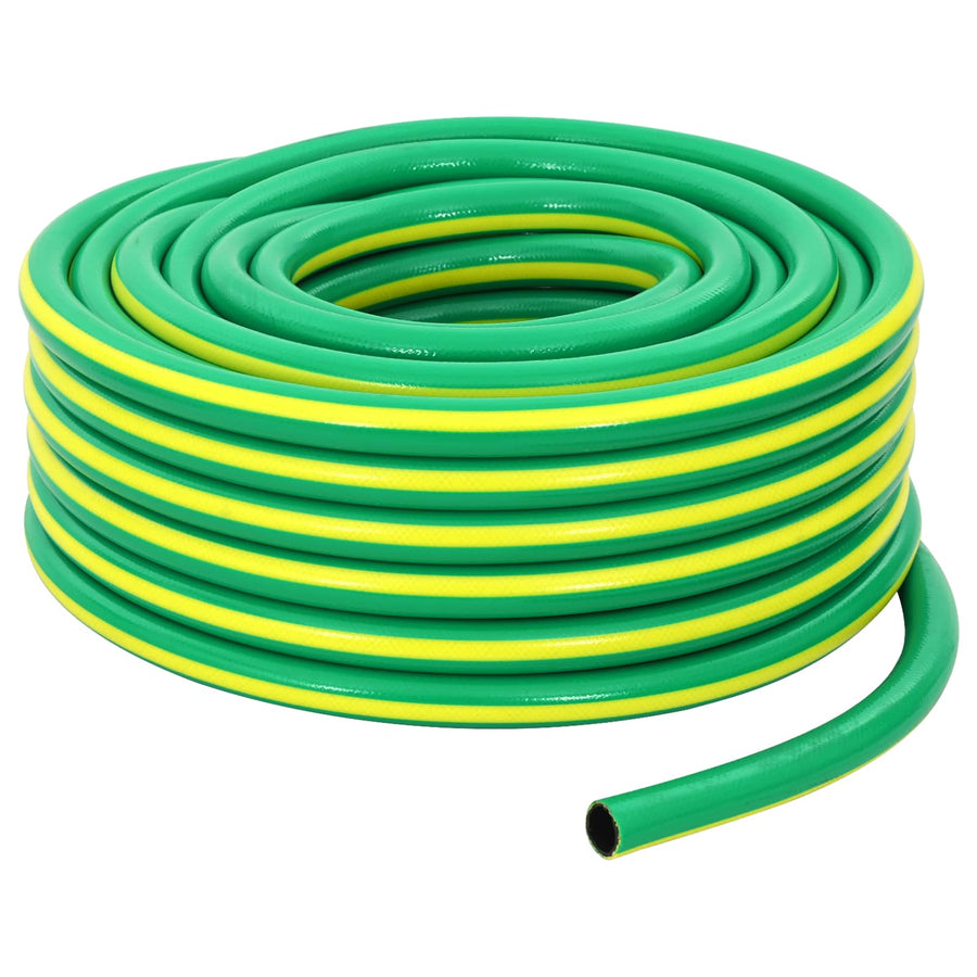 Tuinslang 5-Lags Groen en Geel 1 / 2'' 10 m PVC