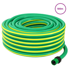Tuinslang 5-Lags Groen en Geel 1 / 2'' 100 m PVC