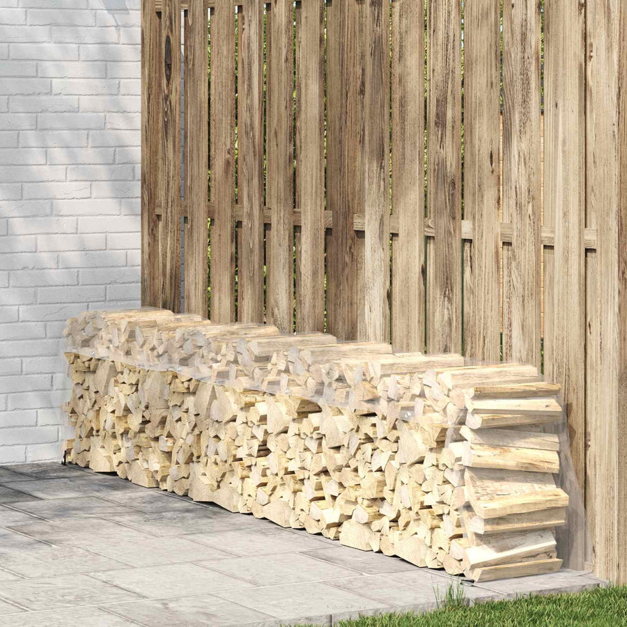 Zeildoek 350 gsm Doorzichtig 6 x 1,5 m PVC