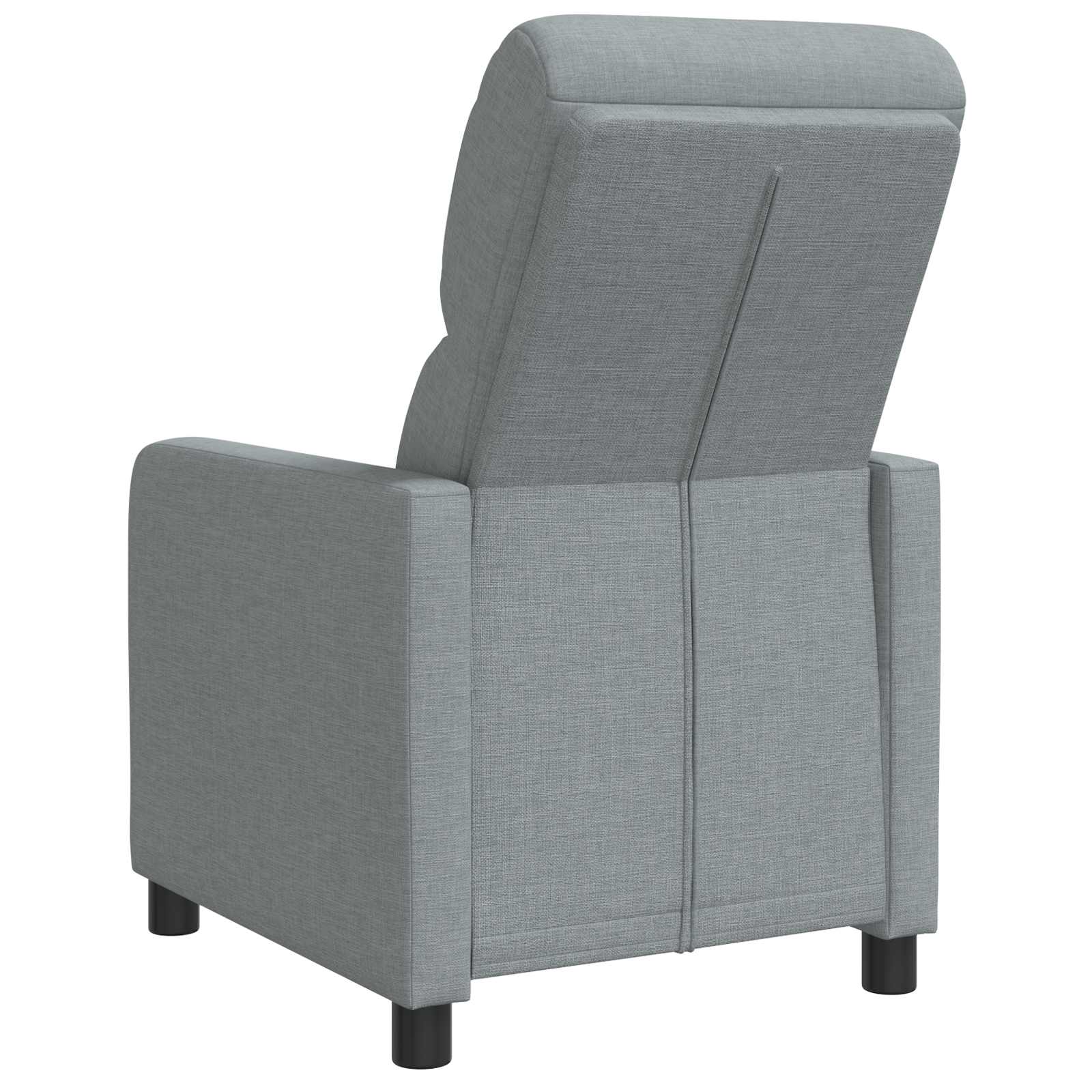 Relaxfauteuil Lichtgrijs Stof
