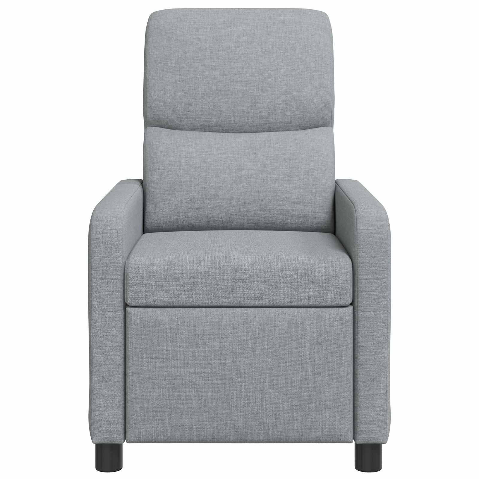 Relaxfauteuil Lichtgrijs Stof