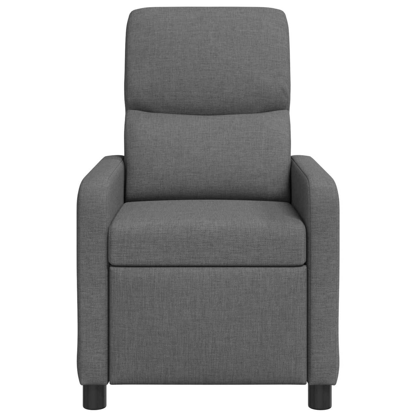 Relaxfauteuil Donkergrijs Stof