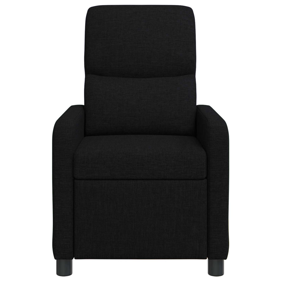 Relaxfauteuil Zwart Stof