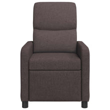 Relaxfauteuil Donkerbruin Stof