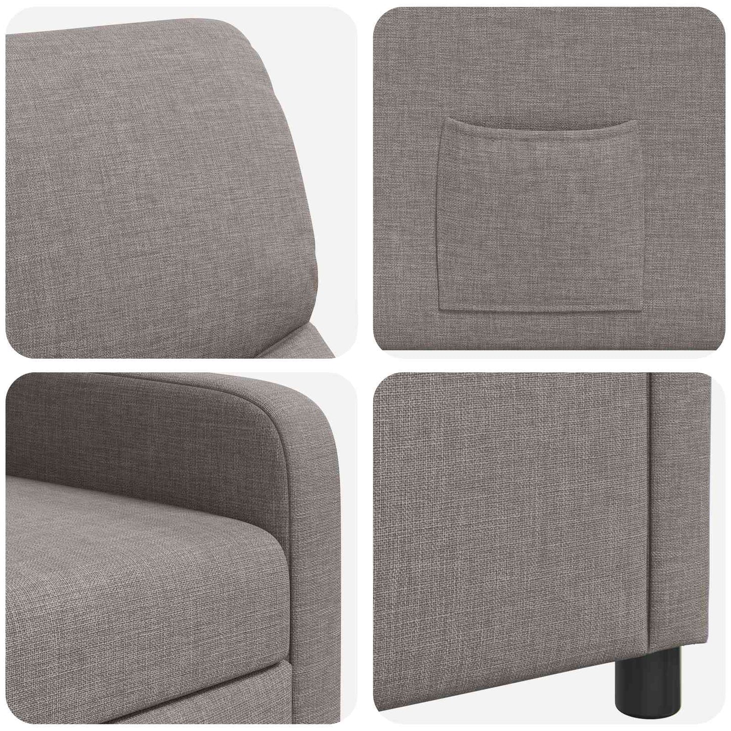 Relaxfauteuil Taupe