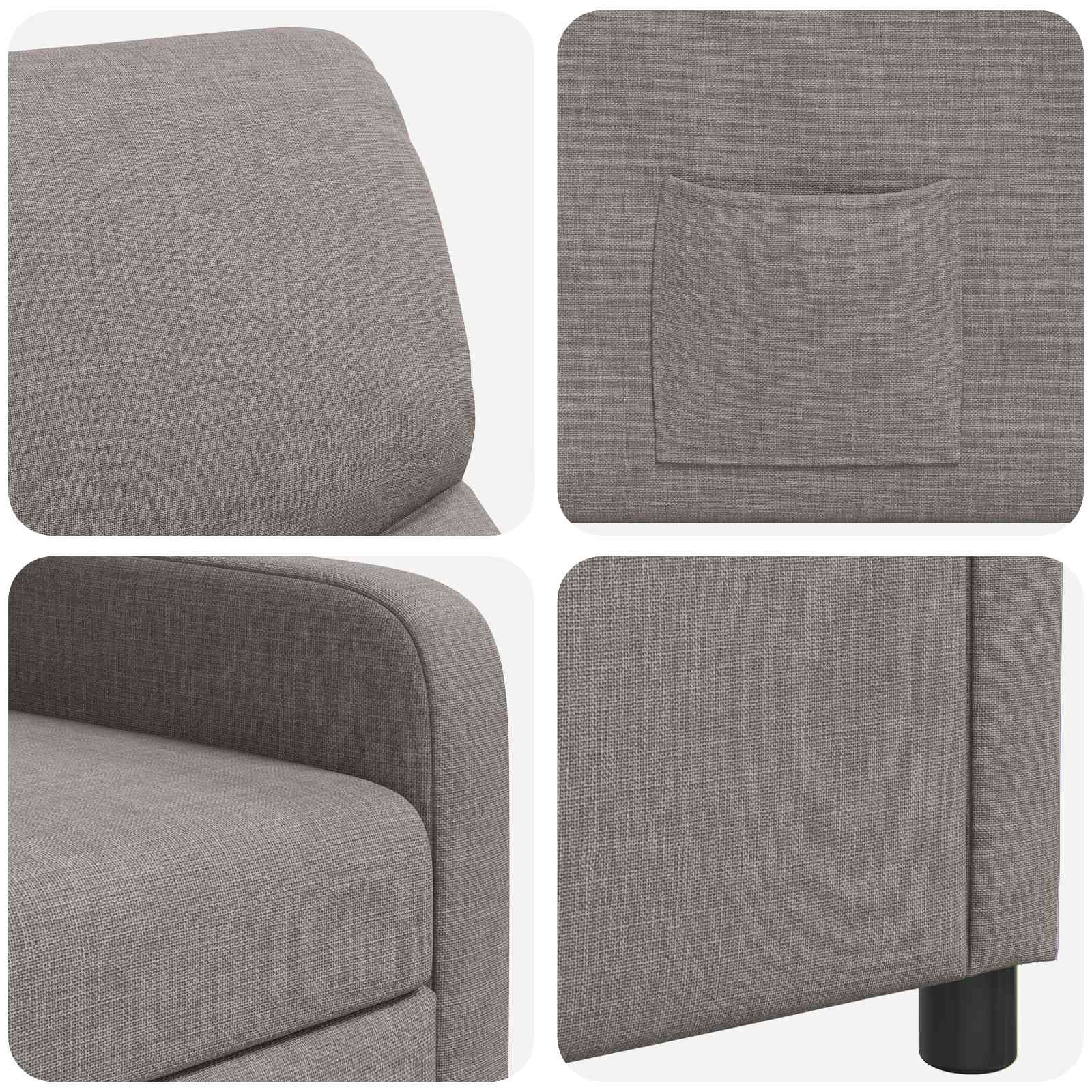 Relaxfauteuil Taupe