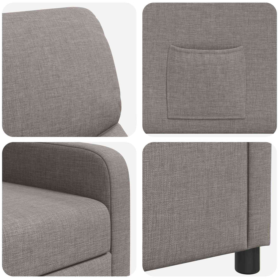 Relaxfauteuil Taupe