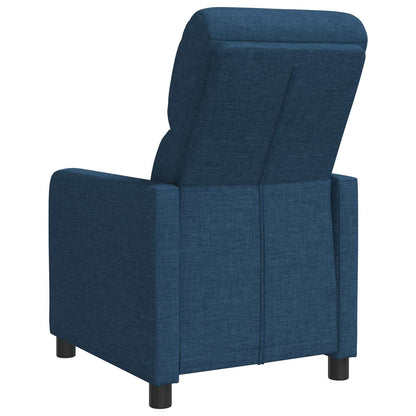 Relaxfauteuil Blauw Stof