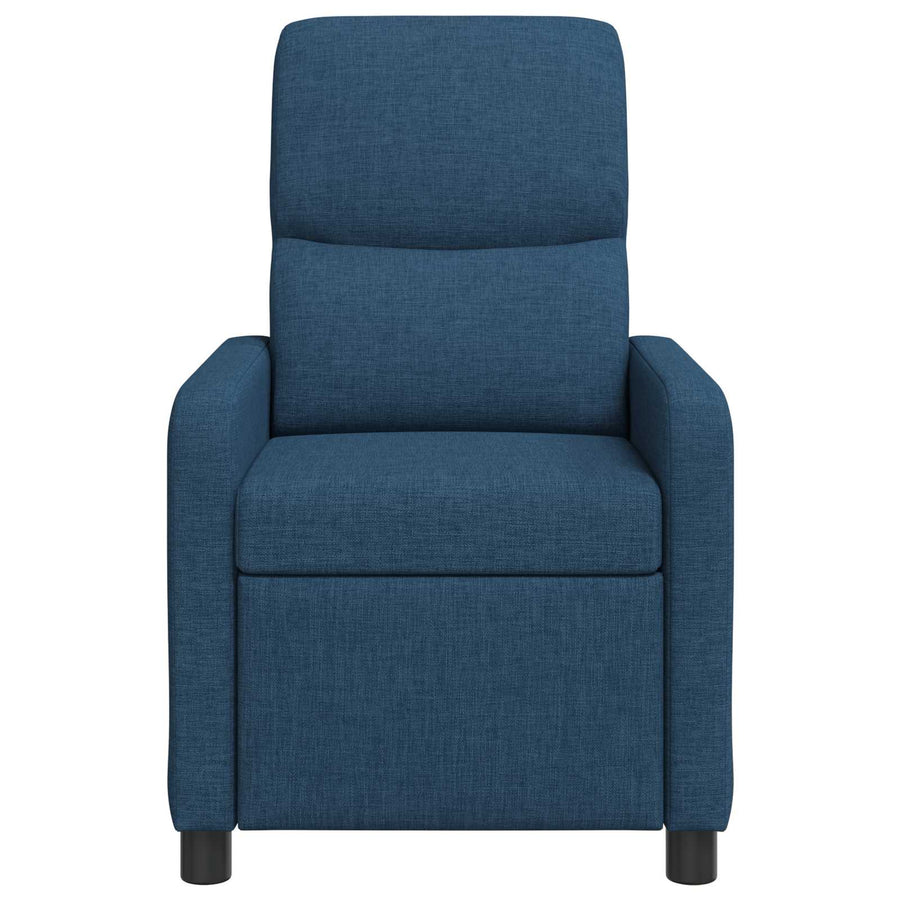 Relaxfauteuil Blauw Stof