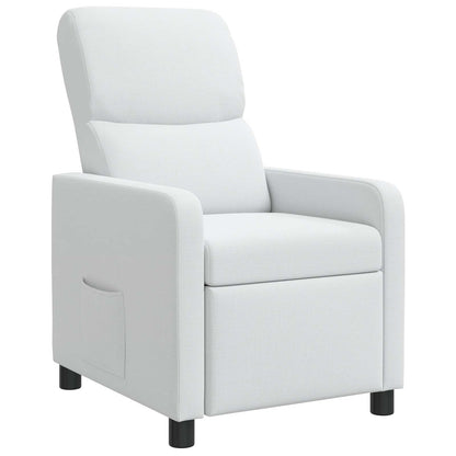 Relaxfauteuil Wit Stof