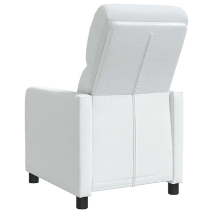 Relaxfauteuil Wit Stof