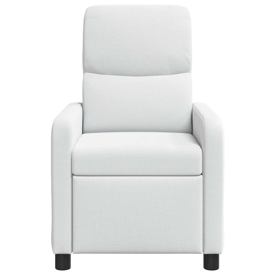 Relaxfauteuil Wit Stof